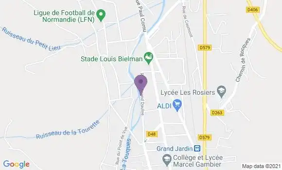 Localisation Perret Xavier