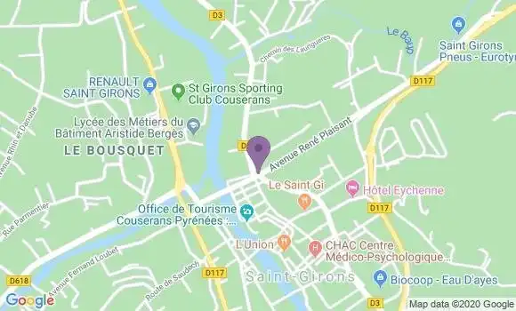 Localisation Harvey Dominic