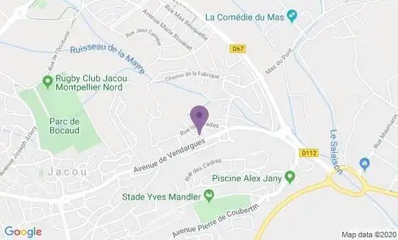 Localisation Sabourdy David