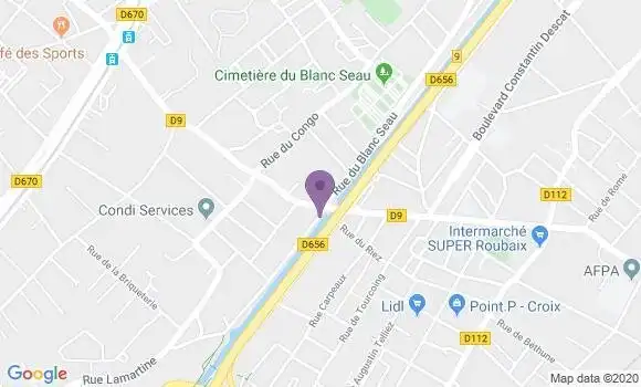 Localisation Bisbrouck Matthieu