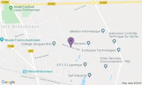 Localisation Raffin Arnaud