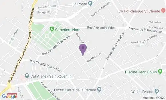 Localisation Talon Ludovic
