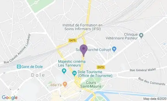 Localisation Cohendet Bertrand