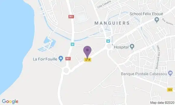 Localisation Jos Daniel