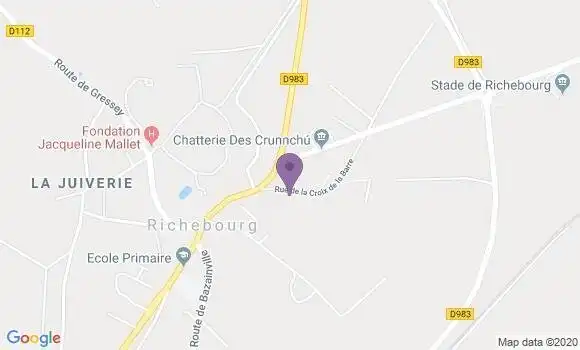 Localisation Mouries Martin Nathalie
