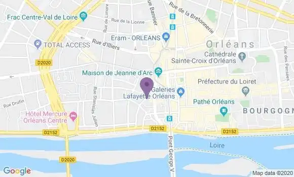 Localisation Marie Anne David