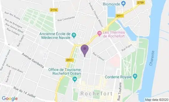 Localisation Peyrichou Bernard