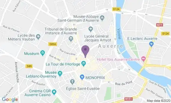 Localisation Canet Vincent