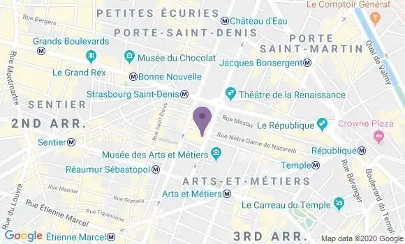 Localisation Mouny Sylvain