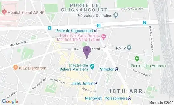 Localisation Caubet Maud