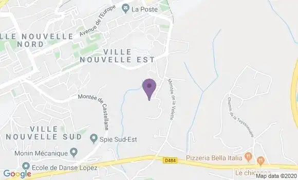 Localisation Combes Matthieu