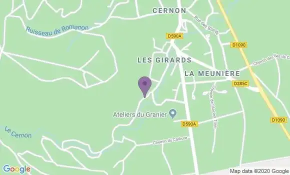 Localisation Fandre Aude