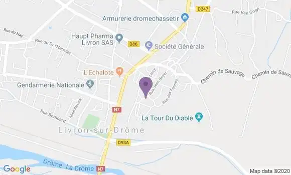 Localisation Poulet Imen