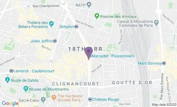 Localisation Guillemot Anne Sophie