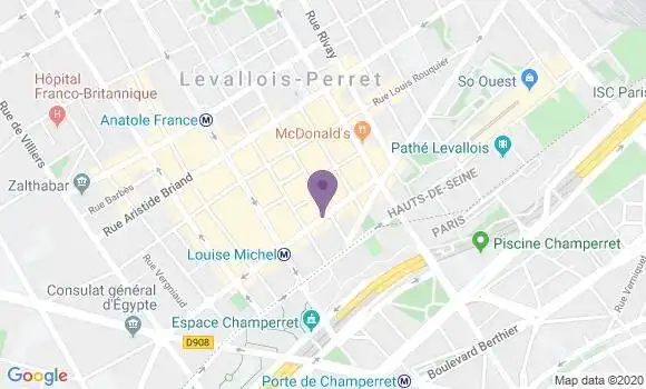 Localisation Vincent Hadj Moussa Arnaud