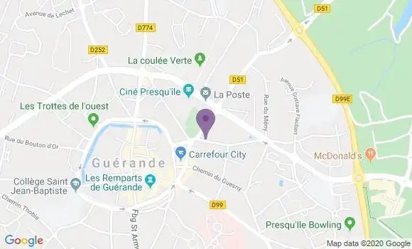 Localisation Maurice Guillaume