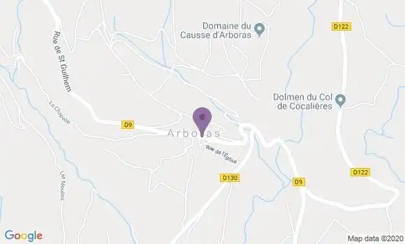 Localisation Lancestremere Agnès