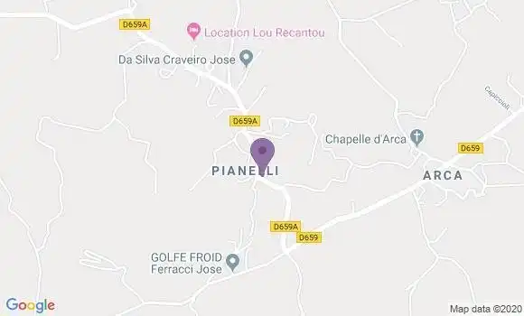 Localisation Degreve Benjamin