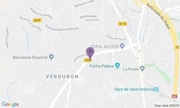 Localisation Calas Guillaume