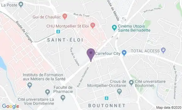 Localisation Bounoure Guillaume