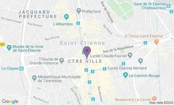 Localisation Giraudier Yves