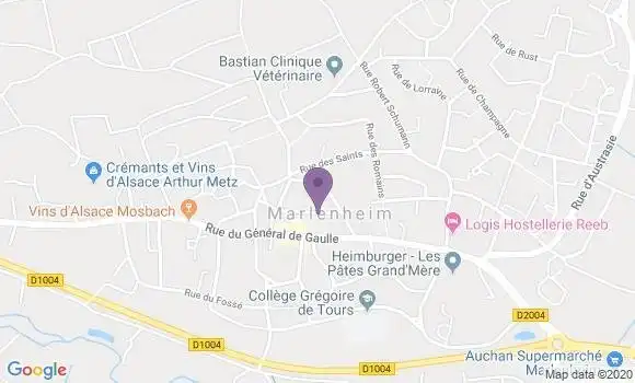 Localisation Peschard Julie