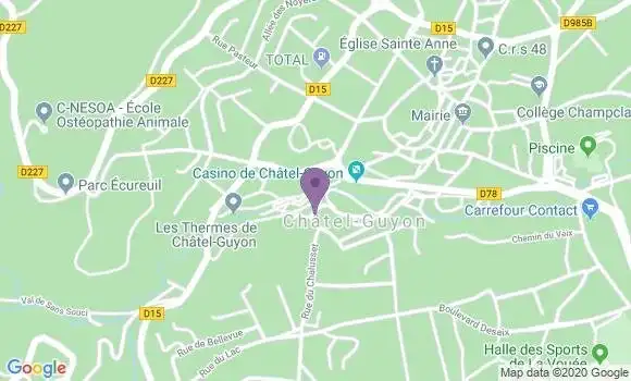 Localisation Ouvry Olivier