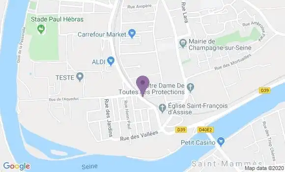 Localisation Huet Samuel