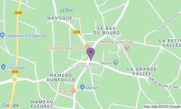 Localisation Hamet François
