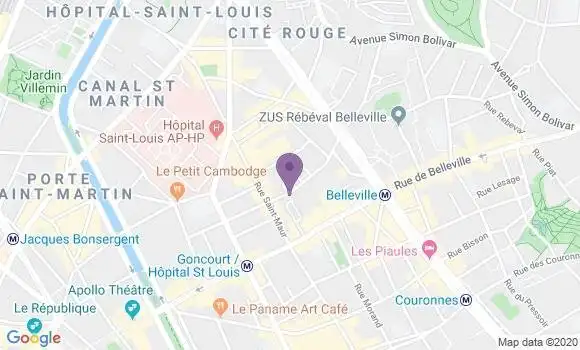 Localisation Roman Julien