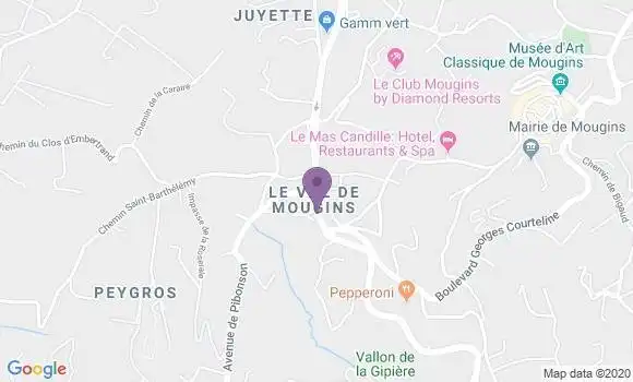 Localisation Escavy Michel