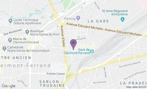 Localisation Portier Franck