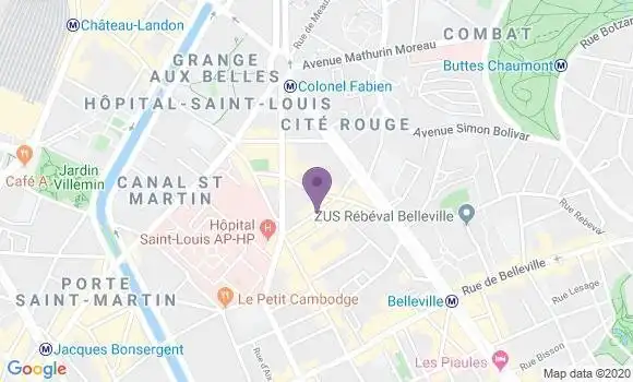 Localisation Paris Anne Claire
