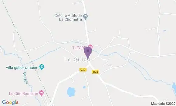 Localisation Allen Andrew