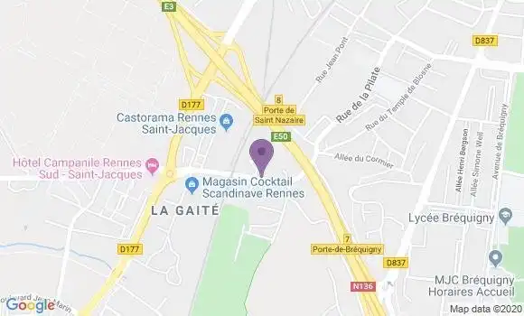 Localisation Fournel Thomas