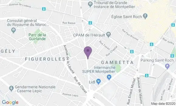 Localisation Sierri Audrey