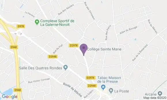 Localisation Neau Béatrice