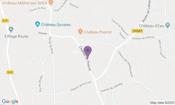 Localisation Le Maire Céline
