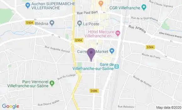 Localisation Beltran Denis