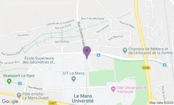 Localisation Jarrier Catherine
