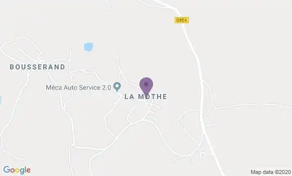 Localisation Foulquier Ingrid