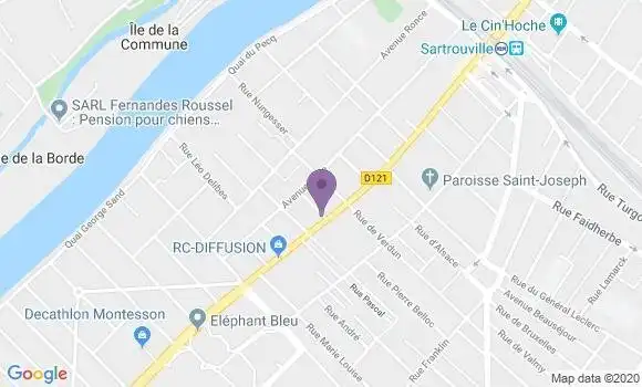 Localisation Ferreira David