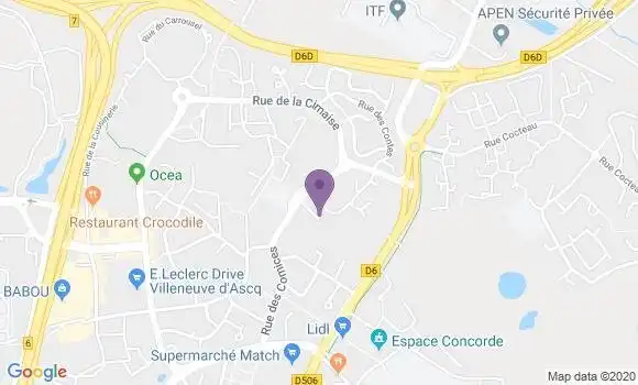 Localisation Locquet Audrey
