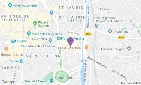 Localisation Minvielle Moncla Laurence