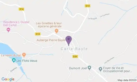 Localisation Courtiade Agathe