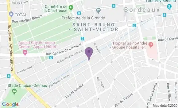 Localisation Mesple Pascale