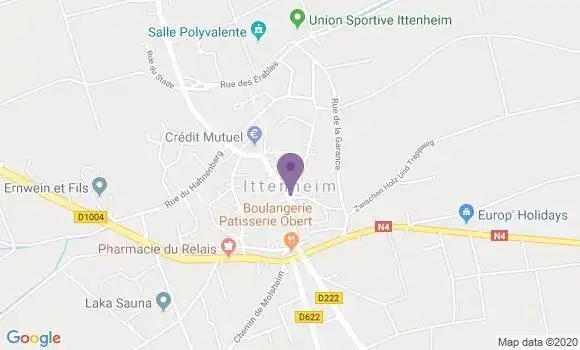 Localisation Hammann Nicolas