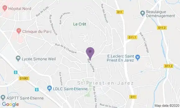 Localisation Peyret Eric