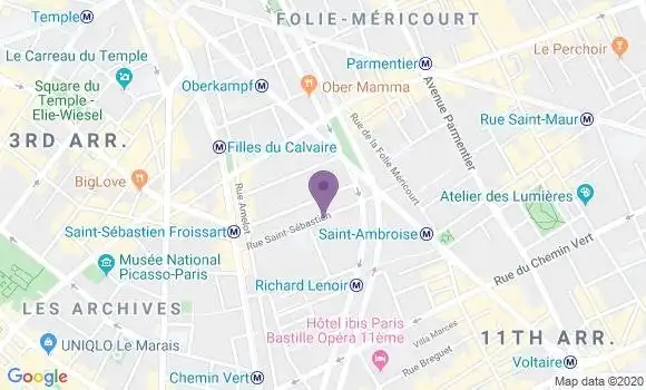 Localisation Salle Gérald