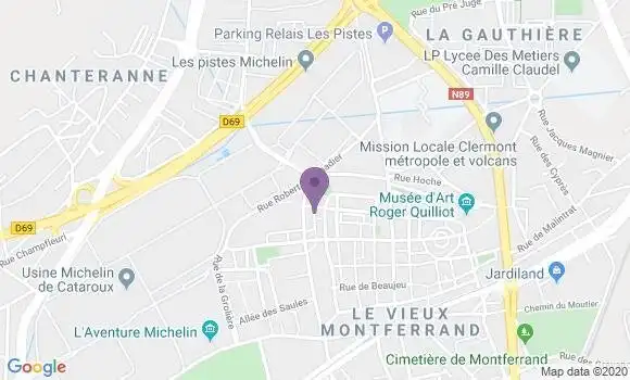 Localisation Juste Pascaline